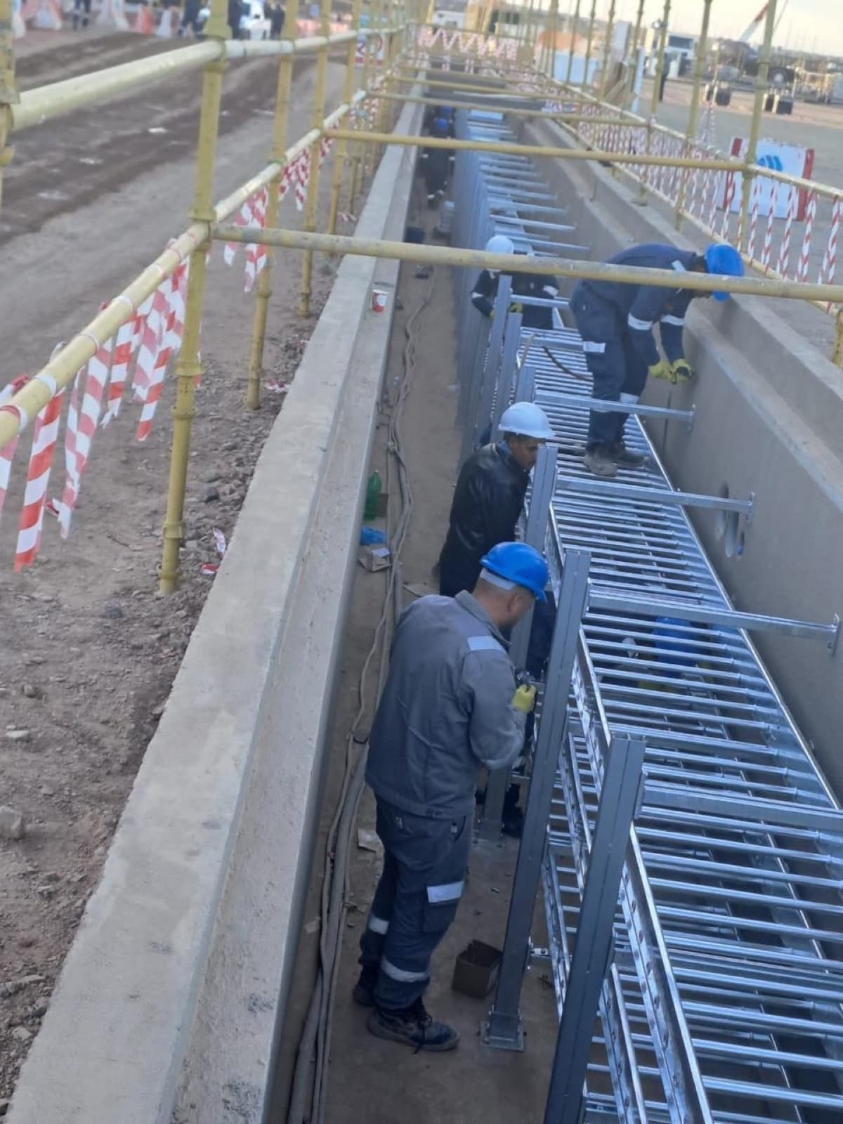 Construction of ±500 kV HVDC Madinah–Tabuk Converter Stations